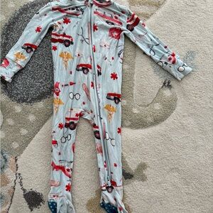 Posh peanut Kids One Piece Pajama with Fun Print